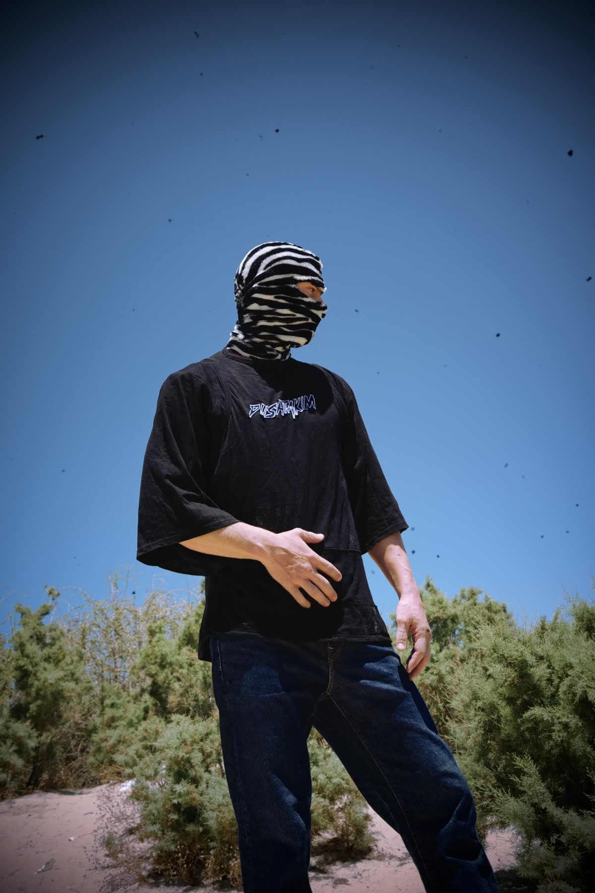 Black Classic Pushtakim T-Shirt
